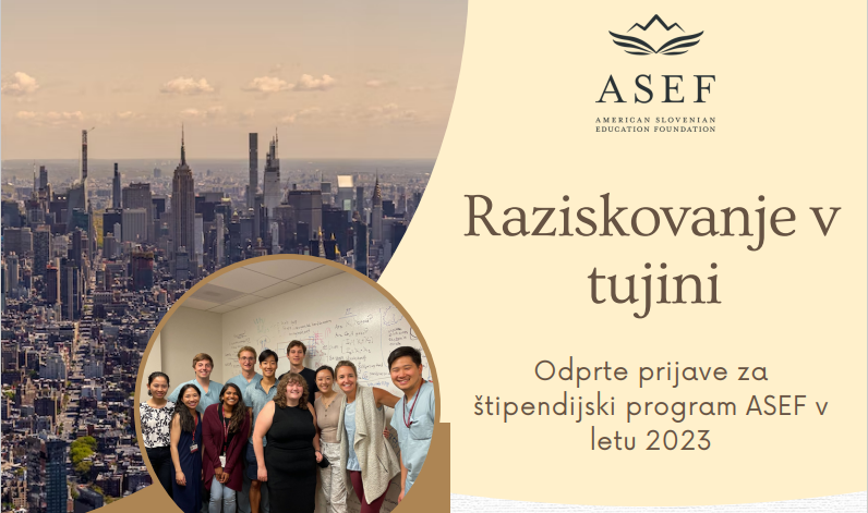 Odprtje prijav za ASEF štipendijski program Raziskovanje v tujini