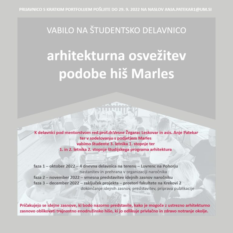 vabilo za delavnico