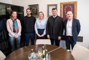 Obisk prorektorja Kijevske nacionalne univerze za gradbeništvo in arhitekturo