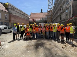 Terenski ogled gradbišča Centra Rotovž Maribor