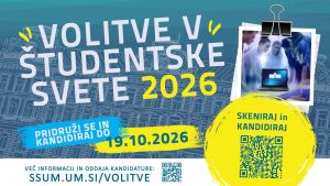 Sklep o razpisu volitev v študentske svete članic in drugih članic