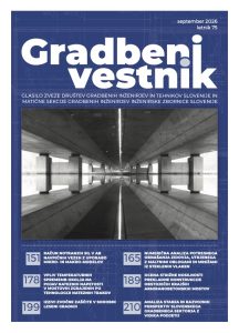 Izšla je nova številka Gradbenega vestnika
