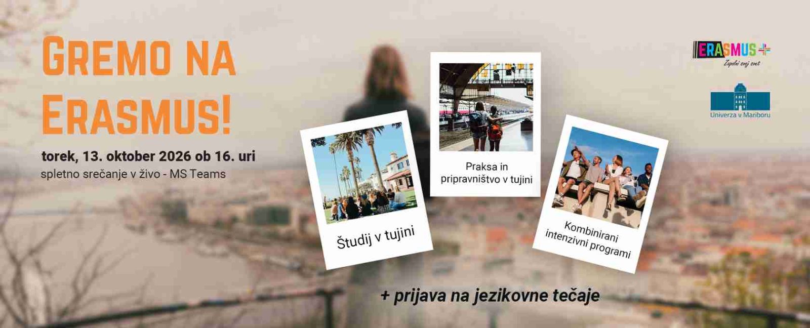 Gremo na Erasmus!